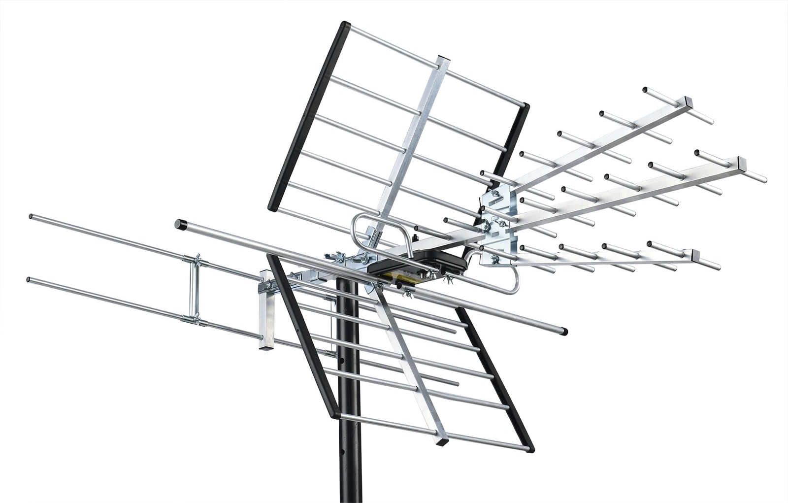 Outdoor Tv Antenna Long Range Digital Ota Antenna For 4k 1080p Vhf Uhf 200 Mile 