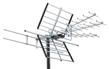 Outdoor Tv Antenna Long Range Digital Ota Antenna For 4k 1080p Vhf Uhf 200 Mile