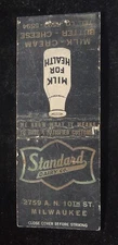 1930s Standard Dairy Co. Milk for Health Cream Butter Cheese Milwaukee WI MB