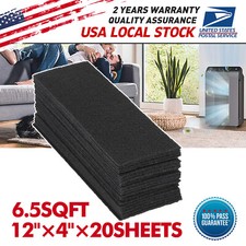 20 Pieces Activated Carbon Filters Cat Litter Boxes Charcoal Filter Cat