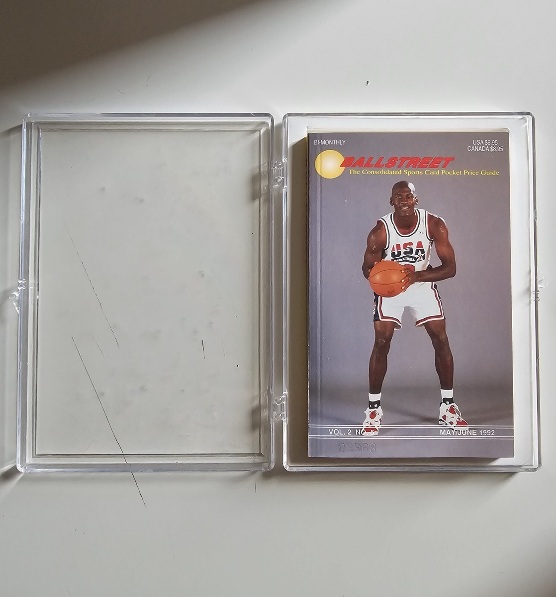 MICHAEL JORDAN 1992 Ballstreet PRICE GUIDE Vol.2, May/June USA