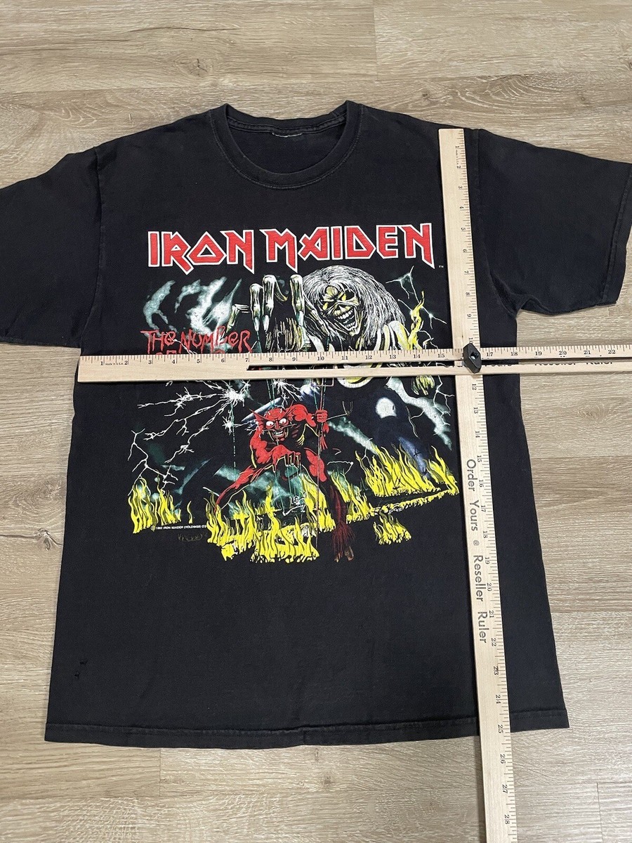 Iron Maiden vintage Tシャツ　Lサイズ ヴィンテージロックtシャツ バンドtシャツ パンク IRON MAIDEN
