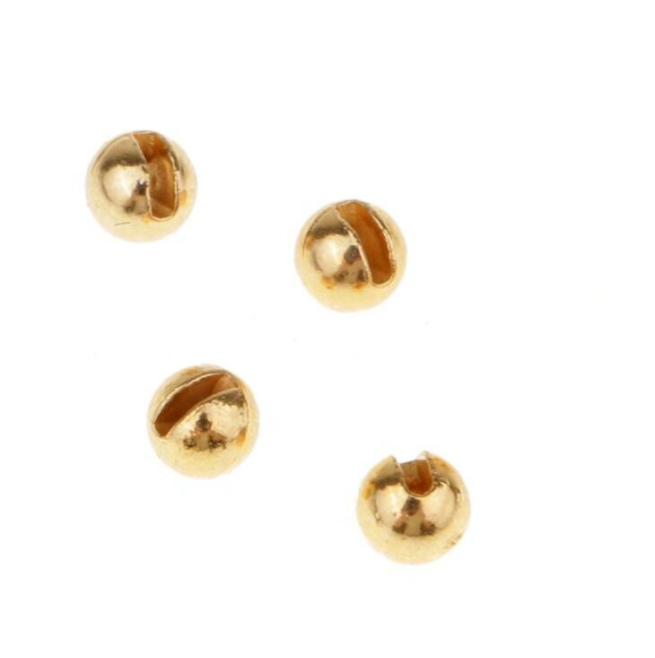 Pack of 100 Slotted Tungsten Beads Jig Hook Fly Fishing Tying Materials