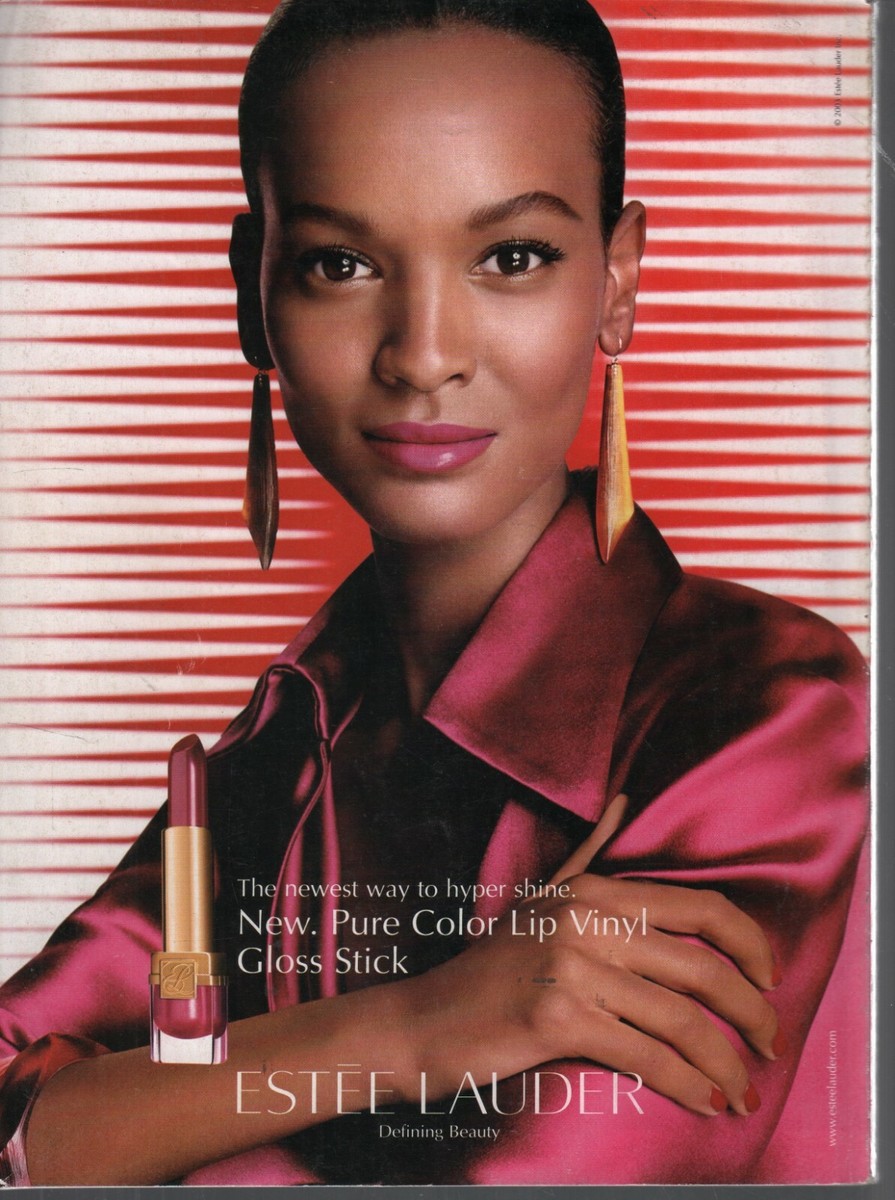 Elle Fashion Magazine October 2003 Halle Berry Clay Aiken