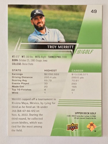 2024 Upper Deck Golf Base--You pick...Complete Your Set! - Bild 46 von 96