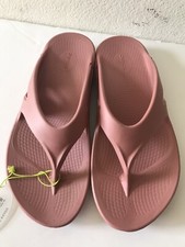 MEN'S OOFOS OORIGINAL UNISEX SPICED CHAI FLIP FLOP BEACH RECOVERY SANDAL 13 NWT