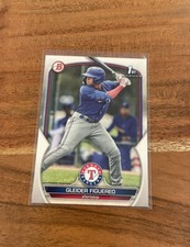 Gleider Figuereo 2023 1st Bowman Prospects Rookie NRMT+ RC Texas Rangers