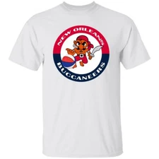 New Orleans Buccaneers T-shirt Classic ABA Basketball