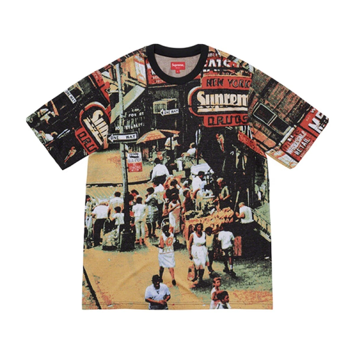 Supreme Street Scene Jacquard S/S Top (multicolore)