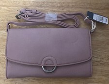 TARGET brand Universal Thread Goods Co. Leather Toupe Rose Crossbody Small Purse