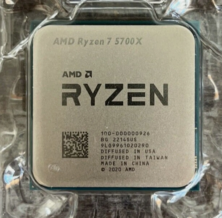 AMD Ryzen 7 5700X 3.4 GHz 8-Core AM4 Desktop CPU Processor R7