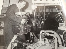 BOB McINTYRE MANX NORTON MOTORCYCLE MAGAZINE ARTICLE