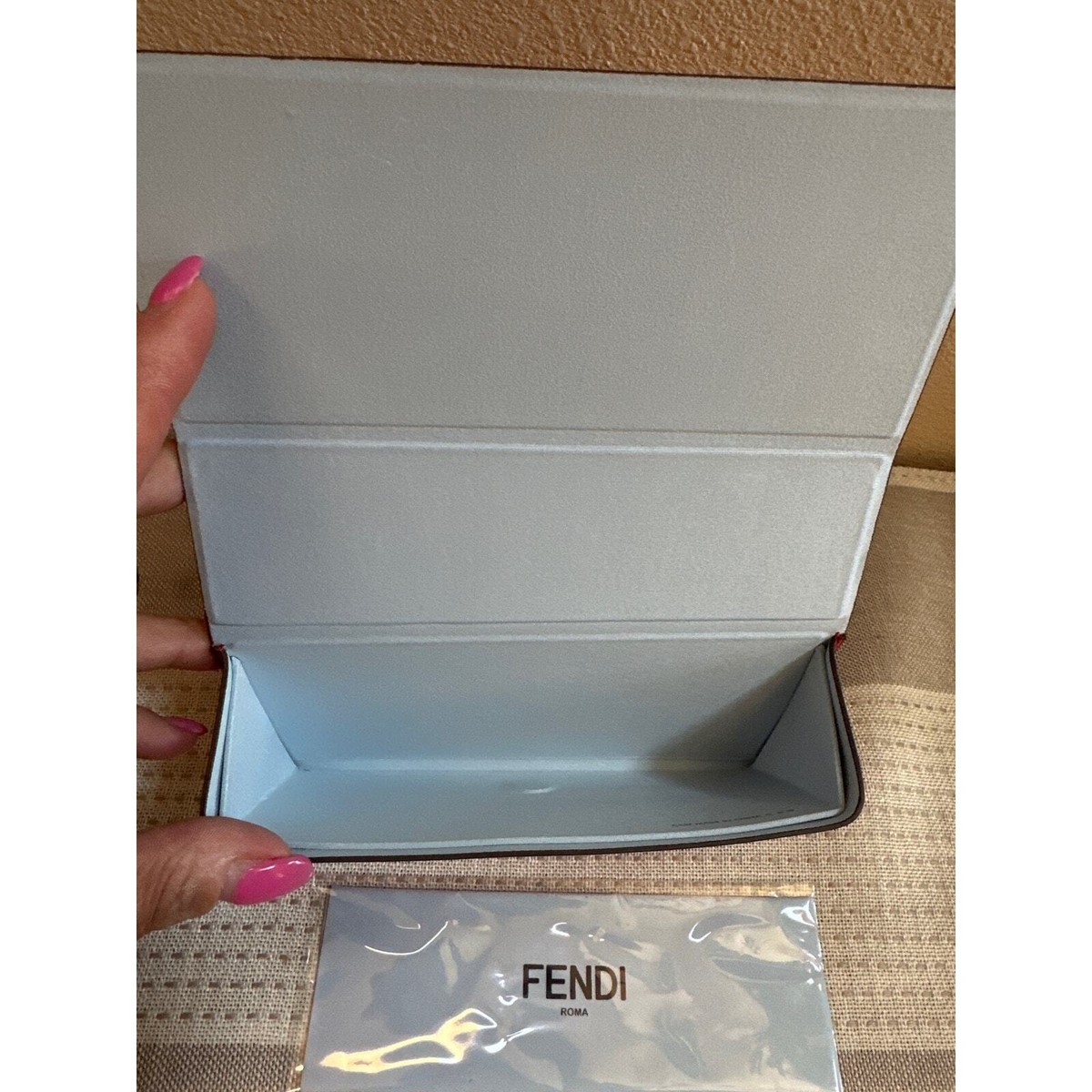 Fendi FF 0458G Monogram Sunglasses in Gradient Brown with Red Case & cloth NIB Fendi SL 7668 55 D16 – Vintage Frames Company main image 2