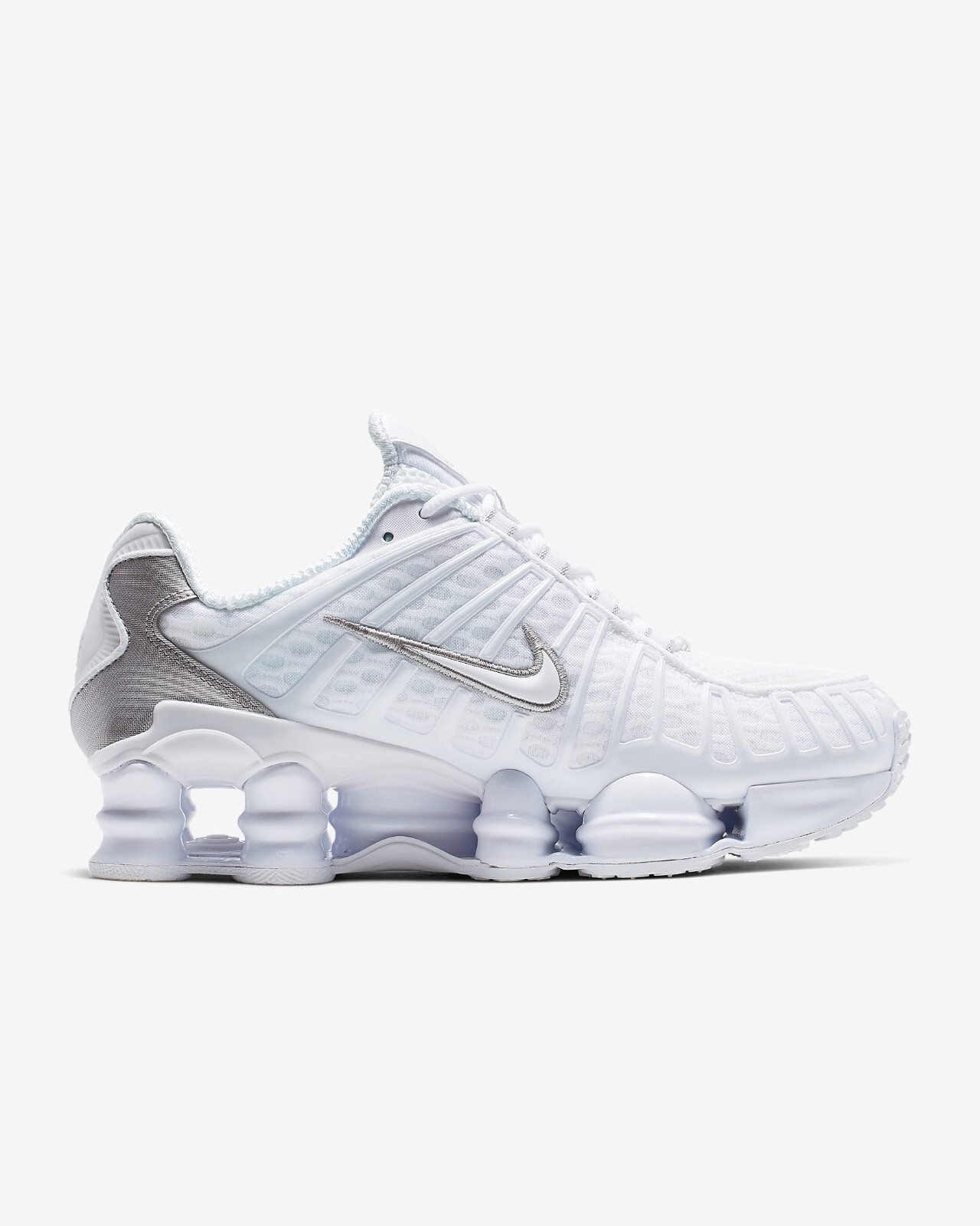 Nike WMNS Shox TL White and Max Orange AR3566-100 Women's Size image 3