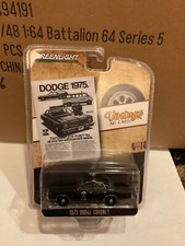 Greenlight Vintage Ad cars  1975 Dodge Coronet Police car