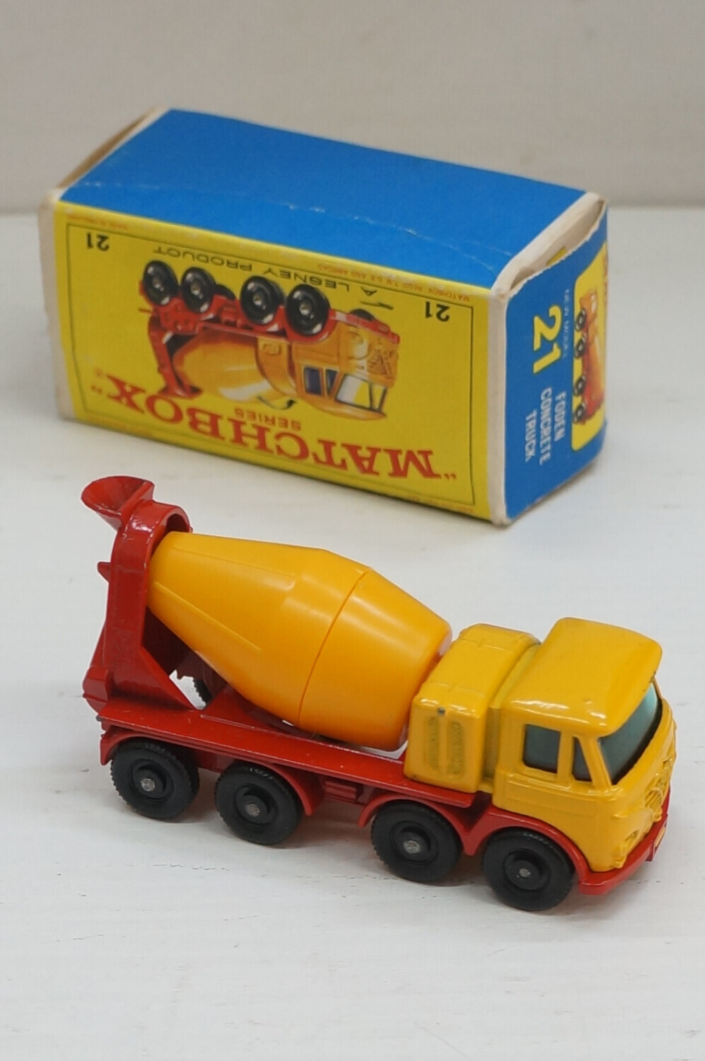 Matchbox Foden 8 roues camion toupie béton
