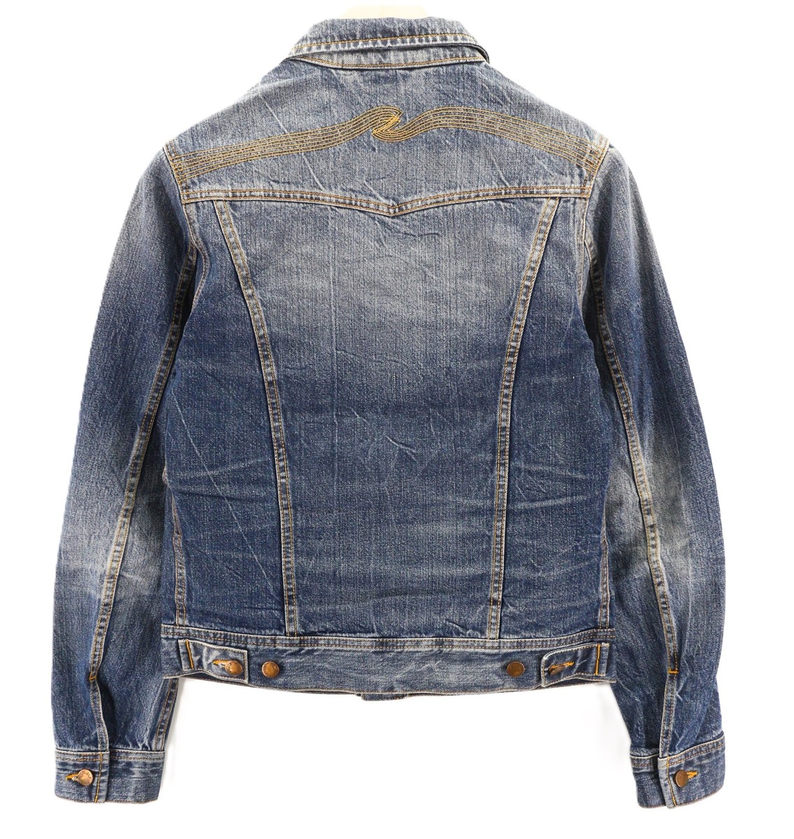 NUDIE JEANS Conny Org. Light Vintage Men Jacket S Pure NUDIE JEANS Conny Org. Light Vintage Men Jacket S Pure