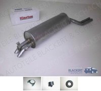 Klarius Auspuff Endtopf + Anbauteile FüR Mercedes-Benz C123 W116 W123 250 + 280