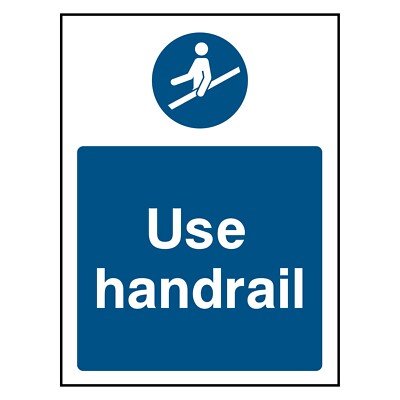 Handlaufschild oder Aufkleber verwenden | MACH0045