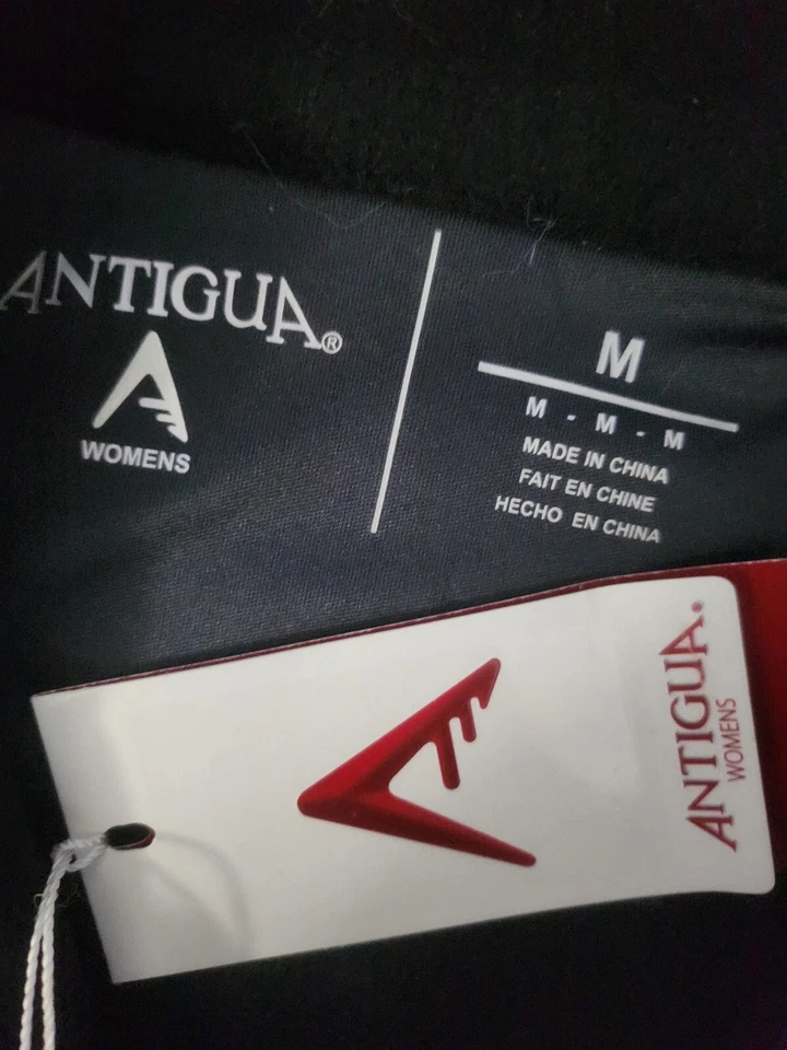 New Oakland Athletics Antigua Full-Zip Golf Jacket Womens Medium Gray - Image 2 of 4