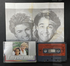 1985 Wham I'm Your Man Taiwan Ltd 3 Tracks Cassette Tape Insert George Michael