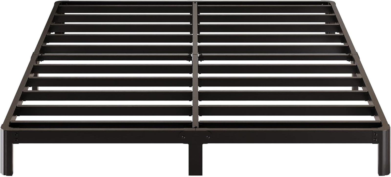 5 Inch Low Queen Bed Frame with Rounded Corner Legs, 2000 LBS Heavy Duty Metal Q