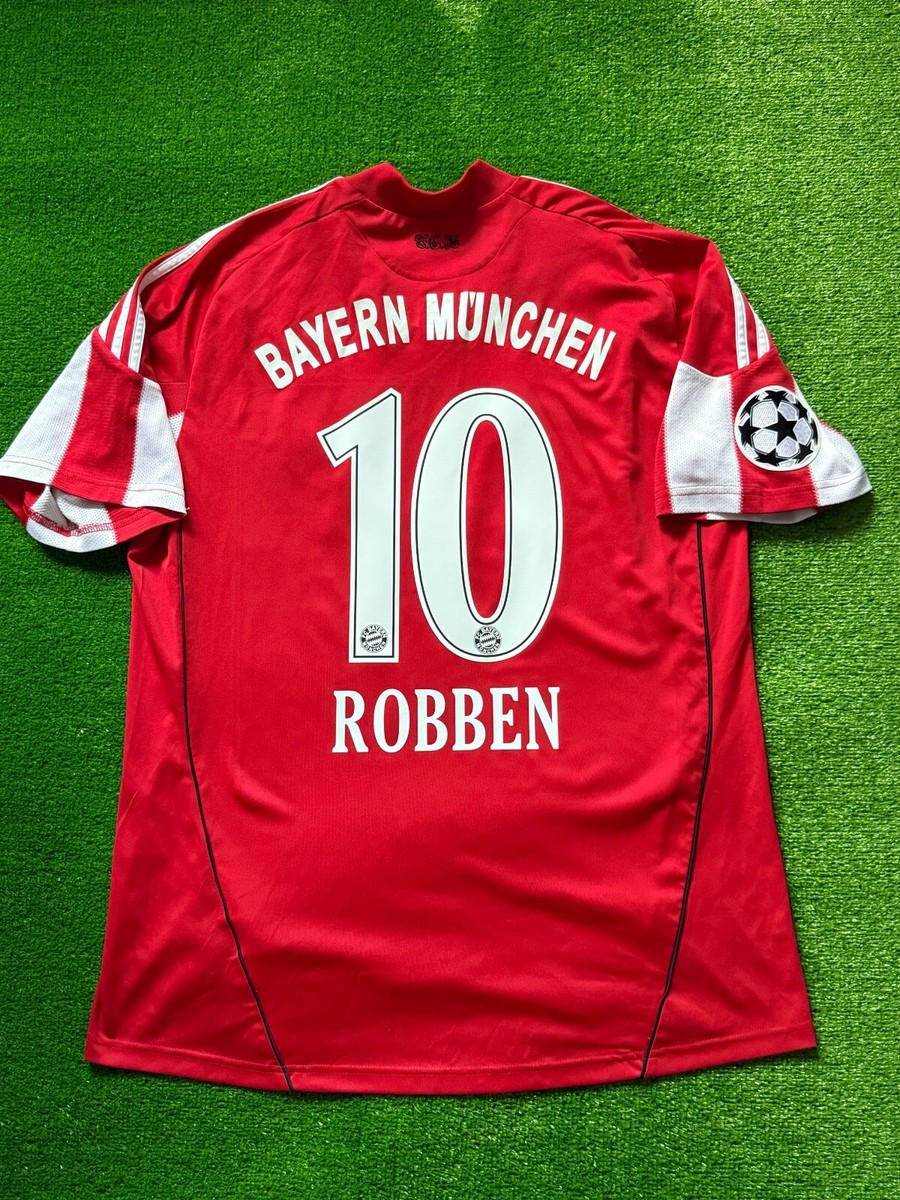 Arjen Robben #10 Jersey Bayern Munchen Football Shirt Adidas L