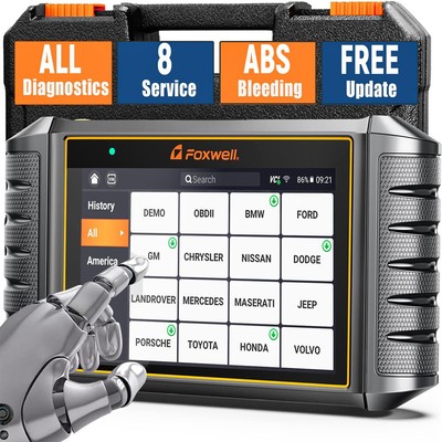 OBD2 Scanner All System Car Diagnostic Tool ABS SAS TPMS Oil EPB Injector Coding
