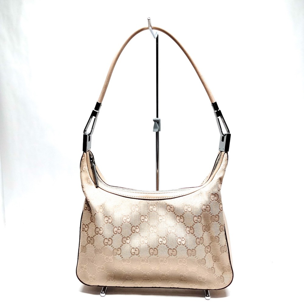 Gucci Hand Bag  Beige Canvas 4459813