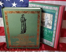 NEW Complete Canterbury Tales Hardcover with Slipcase Illustrated Chaucer 