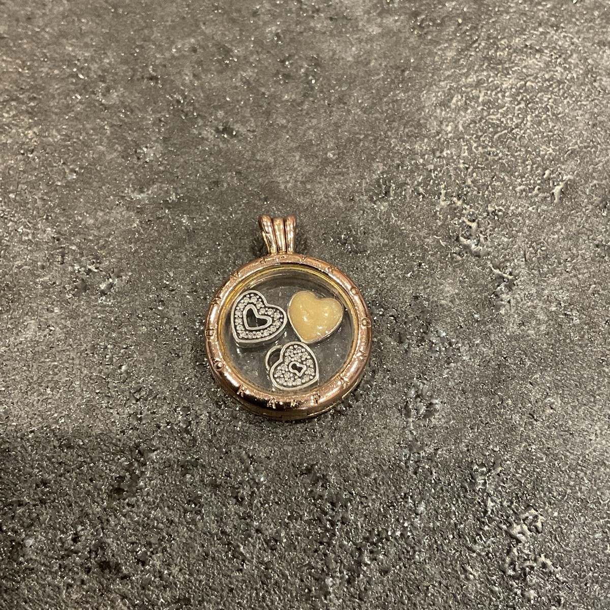 Pandora Petite Moments Floating Locket Rose Gold Medium With