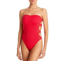 Alexandra Miro 286309 Women Bella Strapless One Piece Swimsuit Size X-small