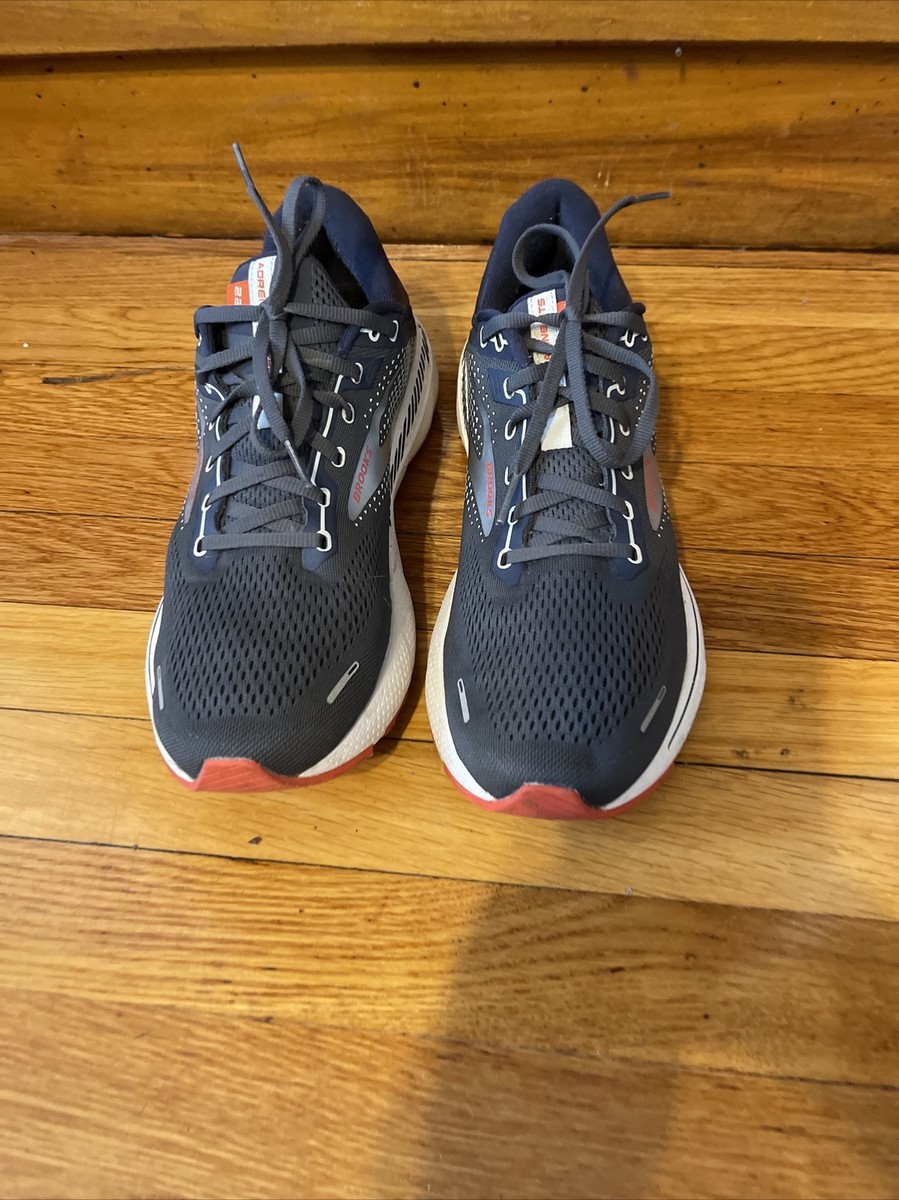 Brooks Adrenaline GTS 22 Support Running Shoes Navy Blue Men's