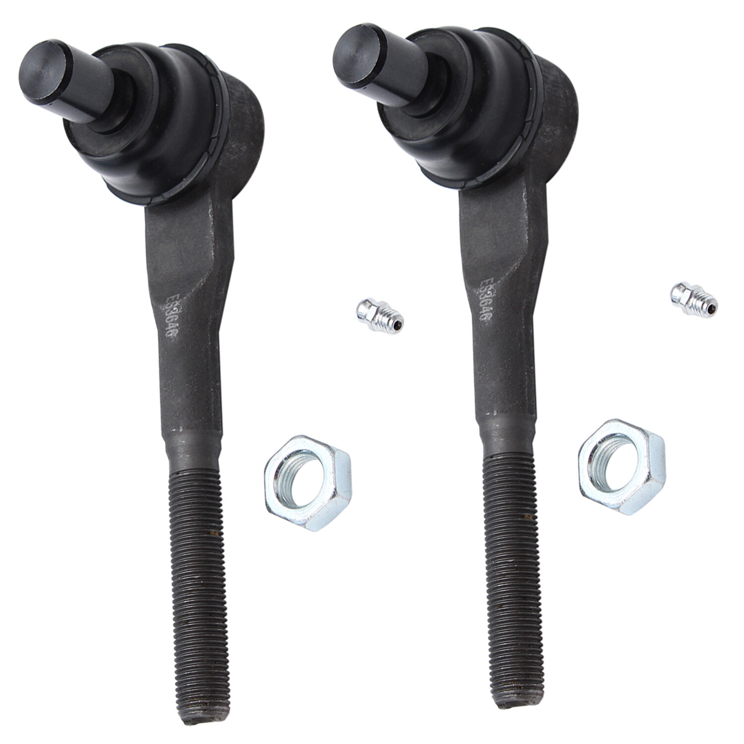 Both (2) Front Outer Tie Rod Ends for Volkswgen Passat Audi A4 A6 A8