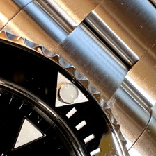 PERLA LUMINOSA  X LUNETTA GHIERA IN CERAMICA ROLEX ZAFFIRO 2,3 X 0,04 116610LV