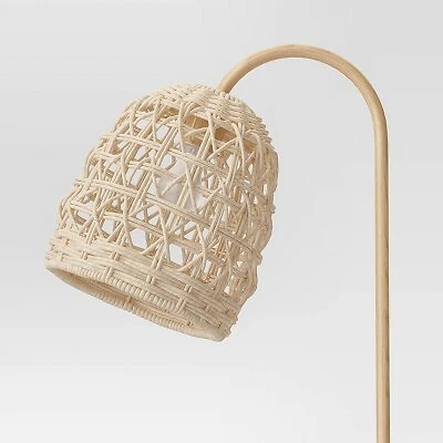 Seagrass Karina Tripod Floor Lamp Natural Includes LED Light Bulb Opalhouse