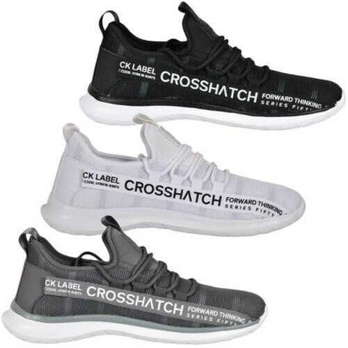 crosshatch trainers black