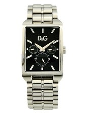 D&G Dolce and Gabbana Men's DW0636 COLORADO Multifunction Black Dial Watch