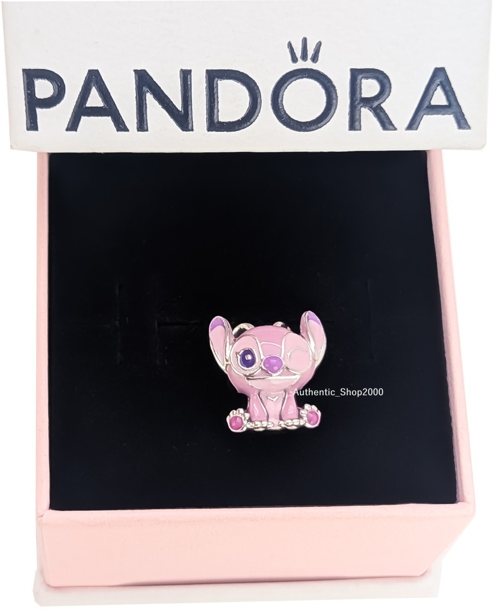 New 100% Authentic PANDORA 925 Disney Lilo & Stitch Pink Angel