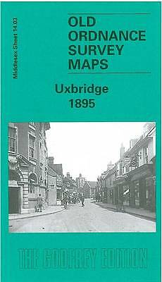 MAP OF Uxbridge 1895: Middlesex Sheet  14.03 by John Griffiths NEW
