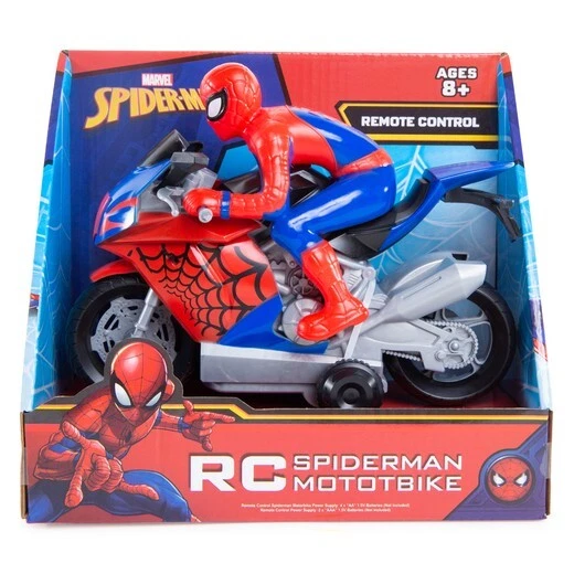  XVB Spiderman Moto Bike Remote Control : Toys & Games