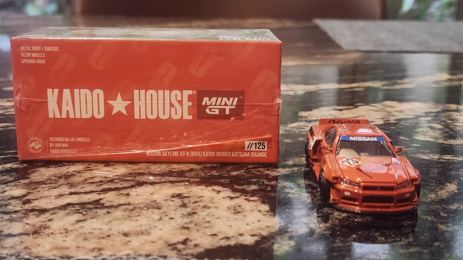 Kaido⭐️House Malaysia LTD EDN Nissan Skyline GT-R R34 KH