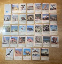 Dinosaurs Prehistoric Animals 32 Rummy Game Cards Made in Germany