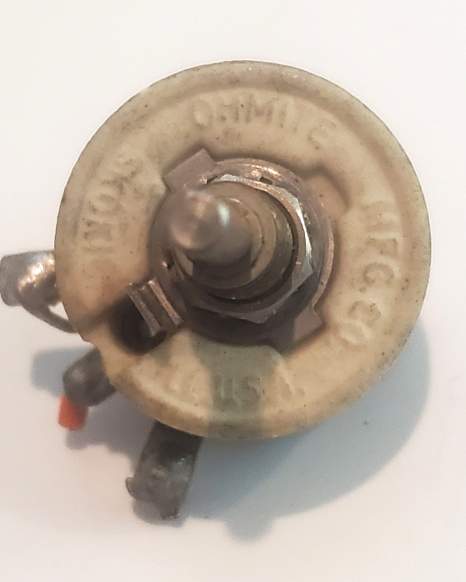 Ohmite Model E RHEOSTAT 100 Ohms 0.3A free shipping