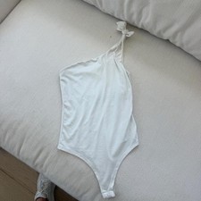 Gaze white bodysuit in xs