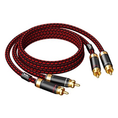 High-Fidelity 2RCA Male to Male Cable
