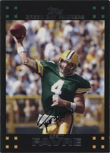 BRETT FAVRE SIGNED GREEN BAY PACKERS CAP 
