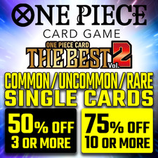 ONE PIECE THE BEST VOL. 2 PRB02 PREMIUM BOOSTER C / UC / R / SR SINGLE CARDS ENG