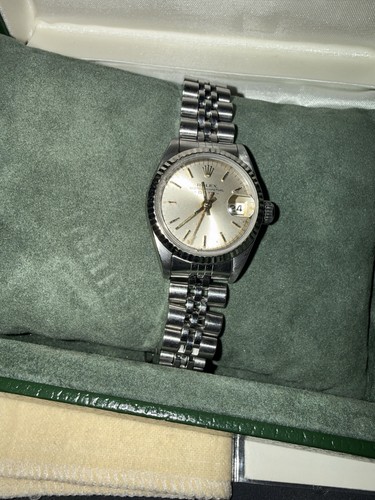 Rolex Oyster Perpetual Datejust Stainless Steel Jubilee Watch Box Papers-AS IS!!