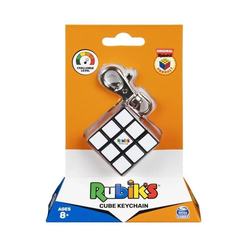Jeu casse-tete Rubik's Cube 3x3 porte-clés - RUBIK'S - Multicolore - Adulte - Ga - Photo 4/4